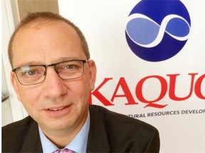 Richard Spinks, chief executive officer of Active Energy Group, and chief executive officer and president of Kaquo Forestry and Natural Resources Development Corp.