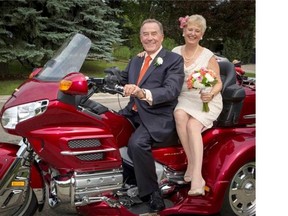 Rotarian friends Ron and Judy Brown, who married last August, plan to touch both coasts in 2015 when they make a 15,000-kilometre return trike motorbike ride between Prince Rupert, B.C. and St. Johns, Nfld.