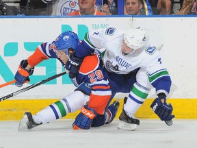 Edmonton Oilers rookie Leon Draisaitl found it heavy going in the National Hockey League this season.