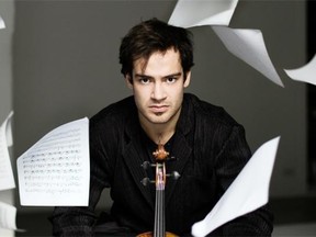 Violinist Marc Bouchkov promo photo
