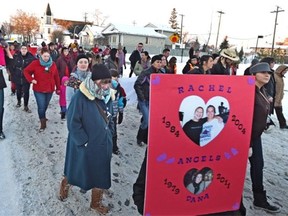 The 10th annual March for Missing and Murdered Women was held Saturday along 96th Street on Saturday, Feb. 14, 2015. There were similar marches scheduled across the country.