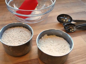 all-purpose flour with whole wheat flour