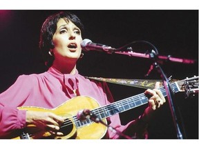 American Folksinger/activist Joan Baez made a tour stop in Edmonton at the Jubilee Auditorium in 1978.