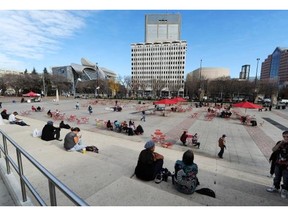 Councillors seeking to keep the square family friendly, especially during major events, passed two of three readings of a bylaw amendment Tuesday that will punt smokers to surrounding sidewalks.