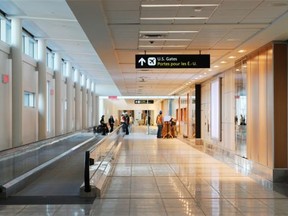 Edmonton International Airport’s moving sidewalks may soon be back in service.