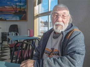 Former Mikisew Cree chief Archie Waquan poses for a photo at his store, Chief’s Corner, in Fort Chipewyan on Feb. 5, 2015. Waquan has filed a $10-billion lawsuit on behalf of the band against a host of defendants, including the federal and Alberta governments.