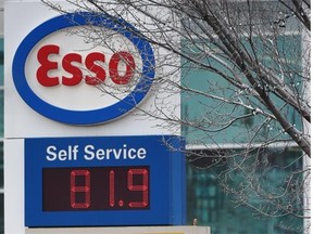 Gasoline prices jumped up to 81.9 on the south side Thursday.