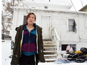 Jessie Cardinal-Smith lives in this rooming house near 107th Avenue and 93rd Street.