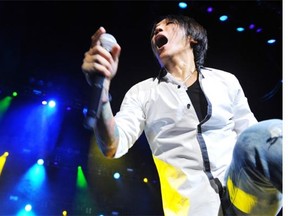 Journey Arnel Pineda played to loyal fans at Rexall Place in November 2012