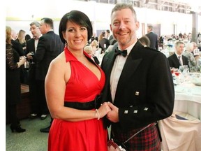 Michelle McDonald, left, and Allan McDonald at the Sturgeon Hospital Foundation Friend Raiser Gala, held on Jan 31