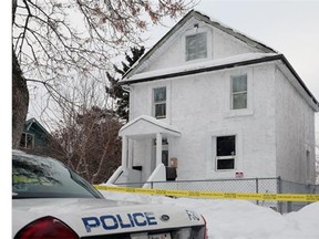 A young woman was found dead at this rooming house located at 11217-95A Street in Edmonton on February 9, 2015. Homicide detectives are investigating.