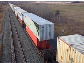 People living near the CN line beside 142nd Street want Transport Canada to lift requirements for trains to signal when they cross 162nd Avenue and 167th Avenue, says a report released Thursday.
