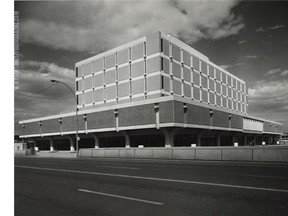 Picture of Edmonton Centennial Library (now the Stanley A. Milner) in 1968