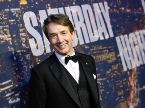 Actor Martin Short attends the SNL 40th Anniversary Special at Rockefeller Plaza on Sunday, Feb. 15, 2015, in New York. (Photo by Evan Agostini/Invision/AP)