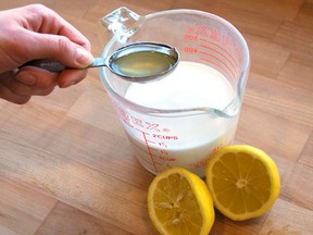 Possible substitutions for 1 cup buttermilk