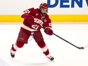 Joey Laleggia has blossomed into one of the top players in American college hockey.
