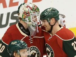 Devan Dubnyk and Kyle Brodziak were both drafted by the Edmonton Oilers during Kevin Prendergast's time as head scout. Nowadays they are winning games together with Minnesota Wild.