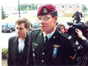 In 1994, Pte. Kyle Brown of Edmonton. a paratrooper with the elite Canadian Airborne Regiment, was found guilty of manslaughter and torture in the beating death of a Somali teenager who was in Canadian custody.