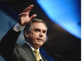 Alberta Premier Jim Prentice speaks during the Manning Networking Conference in Ottawa on Friday, March 6, 2015.