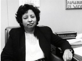 Dr. Ana Alfaro came to Edmonton in 1980 after practising as a doctor in El Salvador for five years.