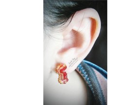 Bacon earring