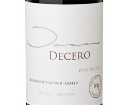 Botellas Decero Petit Verdot