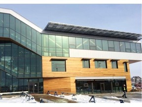 The Mosaic Centre for Conscious Community and Commerce is a $10.5-million, 30,000-sq.-ft. office building. Its owners claim it is the largest commercial Net Zero building in Alberta, meaning it will produce as much energy as it uses. Edmonton Journal/File