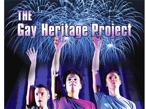 Damien Atkins and Andrew Kushnir and Paul Dunn in The Gay Heritage Project, coming to the Citadel in February 2016