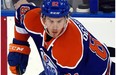 Defenceman Jordan Oesterle in action for the Edmonton Oilers against the Anaheim Ducks at Rexall Place in Edmonton on Feb. 21, 2015.