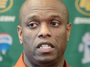 Edmonton Eskimos general manager Ed Hervey speaks about the CFL rule changes and the club’s off-season on April 8, 2015.