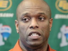 Edmonton Eskimos general manager Ed Hervey: “There are several open spots. I won’t say the number, but there’s an opportunity for a few guys here.”