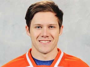 Edmonton Oilers forward Curtis Hamilton.