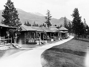 Escaped American prisoner Frank Grigware worked as carpenter James Fahey to help built the first cabins for the Jasper Park Lodge in the 1920s.