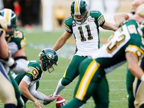 Grant Shaw of the Edmonton Eskimos may be kicking convert attempts from the 32-yard line next season if the Canadian Football League’s proposed rule changes are approved.