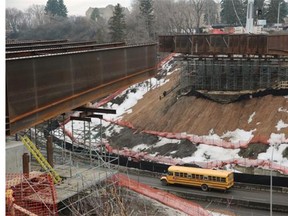 Groat Road will be closed for the weekend from 107th Avenue to River Valley Road to allow steel girders to be installed on the 102nd Avenue bridge.