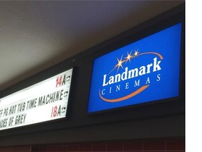 Landmark Cinemas has closed its Cinemas 10 Clareview location. Its City Centre, shown in photo, and Spruce Grove theatres remain.