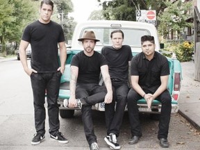 The members of Canadian punk rock band, Billy Talent