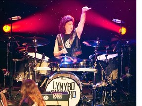 Michael Cartellone of Lynyrd Skynyrd performs at One More For The Fans — Celebrating The Songs & Music Of Lynyrd Skynyrd concert event at The Fox Theatre on Nov. 12, 2014, in Atlanta