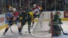 Connor McDavid pulls off a between the legs, behind the back pass for a goal in the OHL playoffs