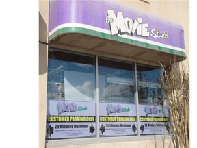 James Stewart , manager of Movie Studio. This is one of the last movie rental places in the province and now it's closing  in Edmonton April 3, 2015.