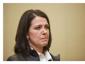 Danielle Smith was disappointed to hear that Carrie Fischer won the Highwood riding nomination at the Highwood Memorial Centre in High River on March 28, 2015.