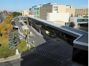 Overcrowding is now also affecting Edmonton’s two biggest hospitals, the Royal Alexandra (pictured) and the University Hospital.
