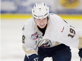 Spruce Grove rookie winger Brandon Biro scored two goals in Friday’s Alberta Junior Hockey League playoff game as the Saints took a 3-2 lead in the North Division final against the Bonnyville Pontiacs.