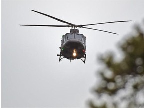 Troops from 1 Canadian Mechanized Brigade Group (1 CMBG) compete in Exercise Herakles Ram in Hawrelak Park in Edmonton on Tuesday April 14, 2015. The exercise will run over three days in the park and at Edmonton Garrison.