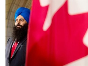 Tim Uppal, MP for Edmonton-Sherwood Park, can wrap himself in the flag when it comes to fighting terrorism but he has taken the wrong approach in seeking approval from voters, Paula Simons writes.