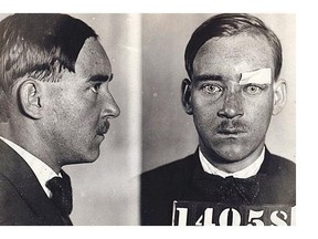Using a new form of identification, Edmonton police began taking mug shots of criminals and alleged criminals at the time of their arrest in 1912.
