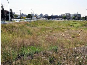 A vacant lot in Edmonton. File photo.