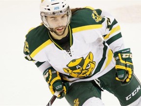 Winger Levko Koper and his University of Alberta Golden Bears teammates defeated the University of British Columbia Thunderbirds 4-3 on Saturday, Feb. 28, 2015 to sweep their Canada West semifinal.