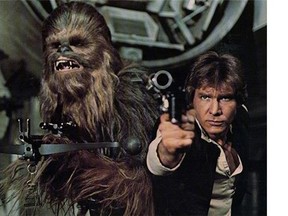 Han Solo and Chewbacca.