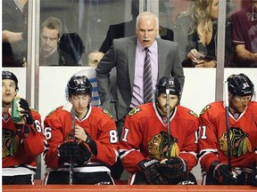 Chicago Blackhawks’ Joel Quenneville is the NHL’s highest-paid coach.